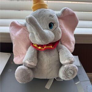 Disney Dumbo Plush Toy - Gray, Pink, and Yellow